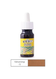 Resim Artdeco Ebru Boyası 30Ml - Kahverengi 