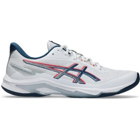 Resim Asics NETBURNER BALLISTIC FF 4 Erkek White/Bluebell Voleybol Ayakkabısı 1051A088-101 