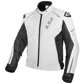 Resim Ls2 Zoom Korumalı Motosiklet Mont Gri-siyah 
