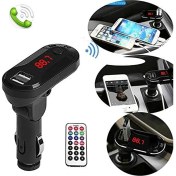 Resim Universal Müzik Çalar Fm Transmitter Araç Çakmaklık Şarj Bluetooth Müzik Kiti 