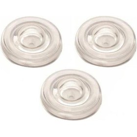 Resim Şeffaf Kapı Tamponu 3 Adet 