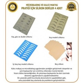 Resim Karışık Latex Pratk Şablonu 4 Adet 