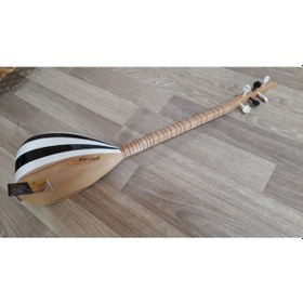 Resim Cura Saz Özel Yapım Siyah + Beyaz Kılıf 