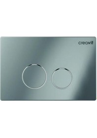 Resim Creavit Terra Parlak Krom Kaplama Kumanda Paneli Parlak Krom 