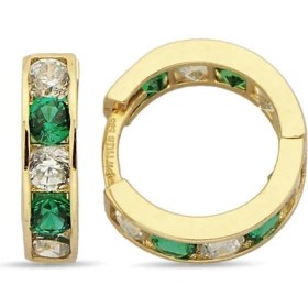 Resim Pirnus Diamond - Çoçuk Küpesi - 14 Ayar Altın - Gramı : 1.25 