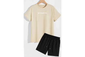 Resim Trendypassion Sırt Baskılı Şort T-Shirt Eşofman Takımı 