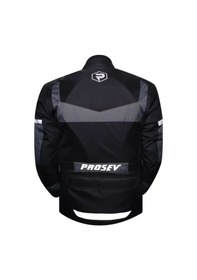 Resim Ebakbak Motosiklet Montu Maxdura Kumaş 4 Mevsim Reflektör Uzun Model Ark01 Grey 