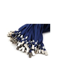 Resim Mapi Polyester Dokuma Metal Klipsli Boyun Askı İpi Lacivert 50 A. 
