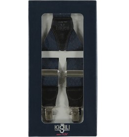Resim Lacivert Desenli Pantolon Askısı - Super Slim Fit / Lacivert / 00 