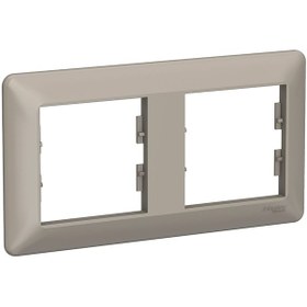 Resim Schneider Asfora Em Plus Bronz İkili Çerçeve - Eph5805269 