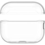 Resim Smcase Apple Airpods Pro 2 Kılıf Şeffaf Sert Silikon + Ip SF16 Renksiz 