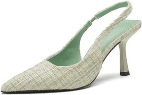 Resim Kadın Yavru Kedi Topuklu Pompalar Elbise Ayakkabı Rahat Sivri Burun Üzerinde Kayma Düğün Topuklar Parti Balo Akşam Düğün Gelin için 