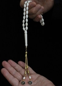 Resim OTTOTESBİH Harfli Tesbih, Babaya Hediye Tesbih, Tesbih Kutusu, Kemik Tespih 