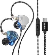 Resim KBEAR Flash USB C Kulaklıklar, Tip C Kablolu Kulaklıklar, USBC Kablolu Kulaklıklar, Samsung Galaxy s23 s22 s21 s20 Ultra için 1DD 1BA Hibrid Kulak Monitörleri, iPad/ipad Pro/Oneplus Kulaklık için 