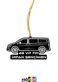 Resim Yalıgraf Reklam Tabela Kişiye Özel Mercedes Vito Pleksi Dikiz Ayna Süsü 