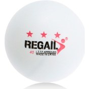 Resim Leezsing 3 Yıldızlı 50 Adet Beyaz Abs Tenis Topu - 40mm Çap, Sabit Ağırlık Ve İyi Zıplama, Rekreasyon & Profesyonel Oyuncular İçin 
