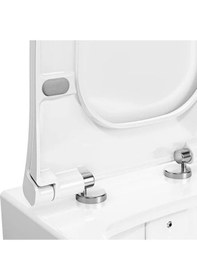 Resim 130-003-009 Vitra Sento Yavaş Kapanır Klozet Kapağı 