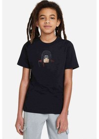 Resim Tshirthane Itachi Sharingan Baskılı Unisex Çocuk Siyah T-Shirt 