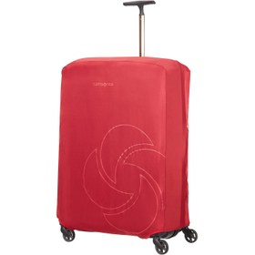 Resim Samsonite Kırmızı Seyahat Aksesuarları - Valiz Kılıfı XL 