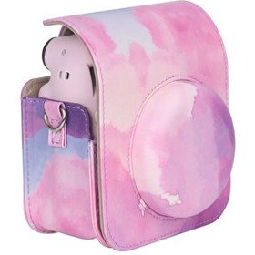Resim Fujifilm Instax Mini 12 Makine Uyumlu Çok Renkli Deri Kılıf 
