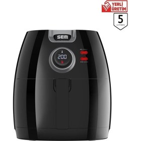 Resim Özbience 5l Akıllı Yağsız Kızartma Cihazı, 8 Program, 1650W 