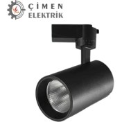 Resim Noas YL29 4001 Siyah Kasa Lyon 40W Ray Spot 6400K Beyaz Işık 