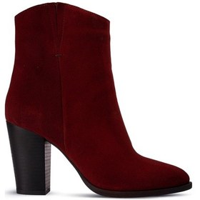 Resim Deery Hakiki Süet Bordo Kadın Bot Bordo (539893697) Bordo 
