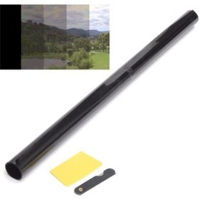 Resim Carub Açık Siyah Cam Filmi 50 Cm X 6 Metre Kutu Film 