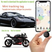 Resim Gerçek zamanlı takip için mini kablosuz akıllı GPS takip cihazı, uzun pil ömrü, evcil hayvan, araba, cüzdan, sırt çantası, anahtar, bagaj öğesi bulucu, Apple cihazları için gelişmiş kayıp önleyici yer belirleyici - kullanımı kolay Find MyAPP, kayıp hatırlatıcısı ve doğru konum paylaşımı 