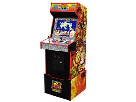 Resim Arcade1Up Capcom Legacy Street Fighter Lisanslı Oyun Konsolu Yoga Flame Renkli 