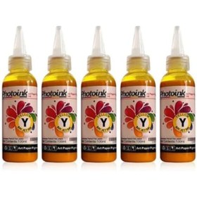 Resim Mena Rise Epson Uyumlu Kuşe Mürekkebi, 500 Ml. Sari Kuşe Matbaa Mürekkebi 1198781 