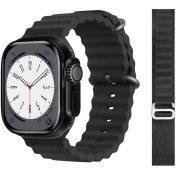 Resim Pazariz Gs8 Watch 8 Ultra Akıllı Saat Siyah Türkçe Watch 2.02 Inc Siyah Kordon Hediye 