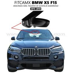 Resim FitCamX -BMW X5 F15 Modele Özel 4K Araç Kamerası (2013-2018) (Model A)(FT-J6014-FX5) 