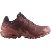 Resim Salomon Speedcross 6 Gore-tex Kadın Koşu Ayakkabısı - Kırmızı 