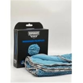 Resim Hepta Collection Euphrate Mikrofiber Oto Kurulama ve Temizlik Germany Tank Bezi 75x55 cm. Renk: Mavi 750 GSM 