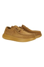 Resim HEY DUDE Erkek Oxford ( Klasik) HD.41975-77H Hey Dude Wally Xtra Suede Golden Yellow 