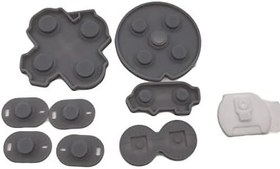 Resim Wii U Gamepad Değiştirme için Silikon İletken Kauçuk Ped Düğme Kontak Pedi 