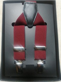 Resim Yage Bordo 2,5 Cm Pantolon Askısı 
