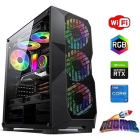 Resim Rogame RKT660693 i7-12700F 16 GB 480 GB SSD 6 GB RTX3050 Free Dos Masaüstü Oyuncu Bilgisayarı 