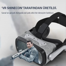 Resim Erbar Shinecon SC-G07E 3D Sanal Gerçeklik Gözlüğü - Siyah 