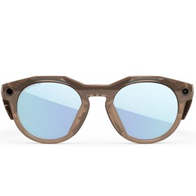 Resim Oakley Meta HSTN Kameralı YZ Akıllı Gözlük Brown Smoke Prizm Deep Water Polarized 