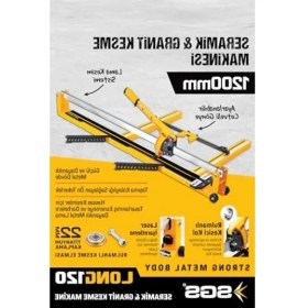 Resim Hakay 120 cm Uzunluğunda Seramik Kesme Makinesi 