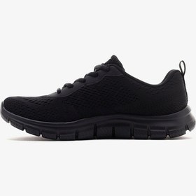 Resim Skechers-Track New Staple Mens Sneaker Nefes Alabilen Erkek Günlük Spor Ayakkabı Siyah 