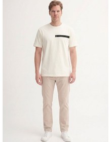 Resim Cazador Erkek T-shirt 44665 Ekru 
