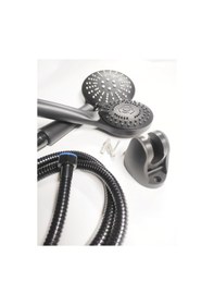 Resim Ikili Lüks Siyah Fonksiyonlu Banyo Duş Başlığı Seti Arv0027 Diğer 