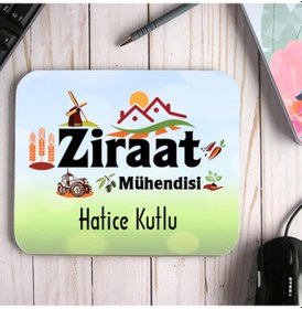 Resim Ziraat Mühendisine Hediye Özel Isimli Mouse Pad 