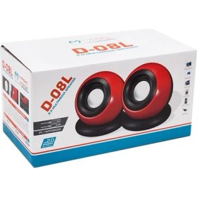 Resim Magicvoice D-08L 1 + 1 USB Mini Oval Hoparlor ( 3W+3W*4 Ohm) Magıcvoıce 