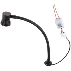 Resim Suntek 12 V 2 W Tekne Led Okuma Işıkları Gooseneck İç Masa 