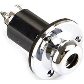 Resim Gitar Jack 6.3 Mm Şase Metal Stereo 