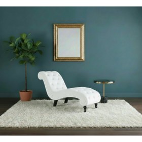 Resim Ebrar Home Design Lüks Kadife Kapitoni Uzanma Koltuğu - Modern Josephine Köşe Koltuk 